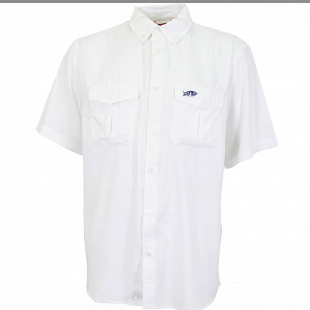 AFTCO RANGLE SS WOVEN SHIRT Boys Size Medium